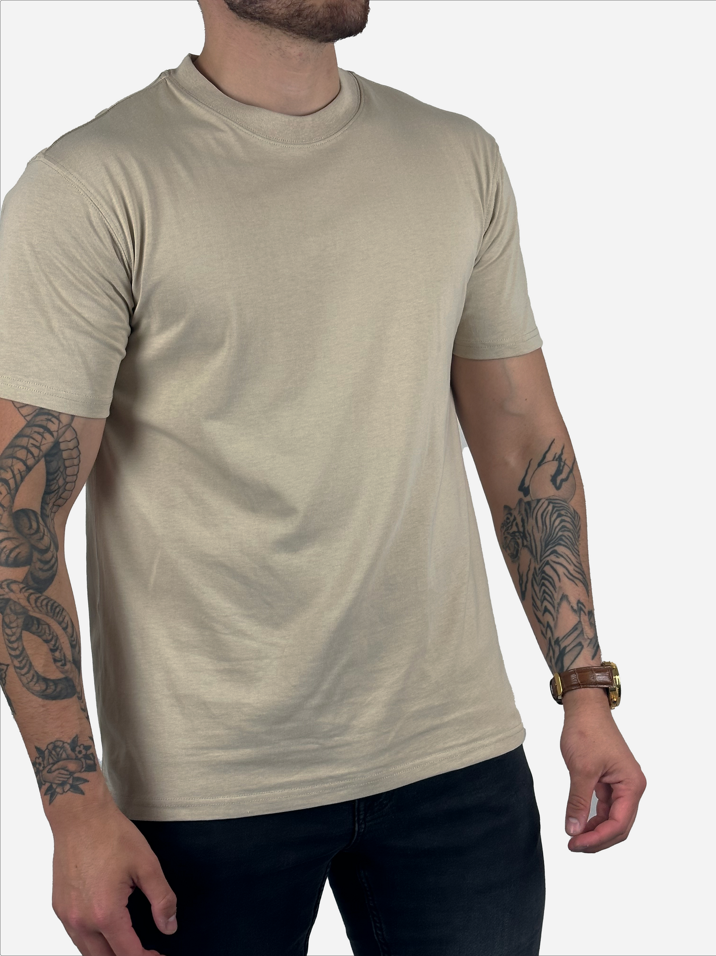 Sand Premium Heavyweight T-shirt